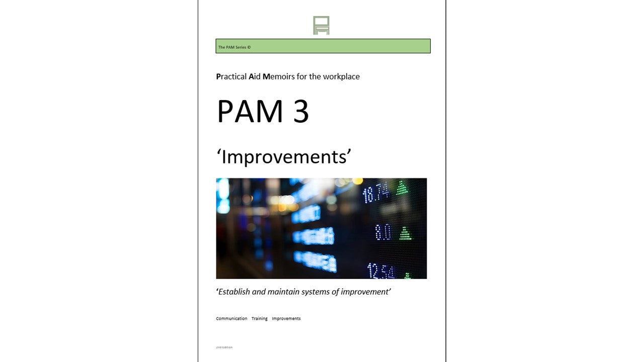 PAM 3 'Improvements'